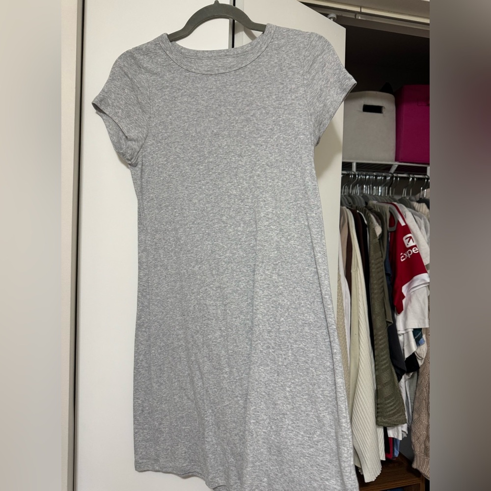 American Eagle Outfitters Heather Gray Mini Dress